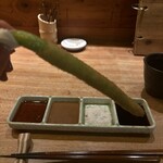 串揚げキッチン だん - アスパラ