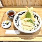 讃岐うどん みやの家 - えびちくぶっかけ(1.5玉、冷)