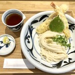 讃岐うどん みやの家 - えびちくぶっかけ(1.5玉、冷)
