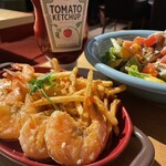 コナズ珈琲 ふじみ野店 - シュリンプ＆サラダ