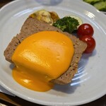 キッチン ブルー グローブ - 反対側から、テリーヌは大きいです