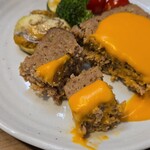 キッチン ブルー グローブ - 更にカット