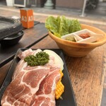 アール・リバーサイドグリル&ビアガーデン - サムギョプサルコース