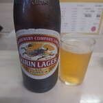 焼肉 一力 - 瓶ビール