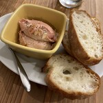 いがぐり食堂 - レバートースト(最近のマイブームです。)