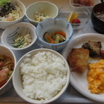 花のや - バイキング朝食②