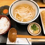 うどん処 重己 - お昼のセット