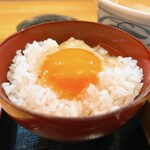 うどん処 重己 - 卵かけご飯