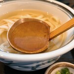 うどん処 重己 - 冷かけの至高の出汁