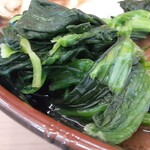 武道家 心 - 定番のほうれん草に