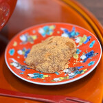 天むす処けしき. - わらび餅 黒黄粉☆