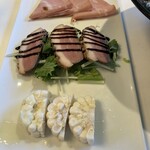 FORESTARIA - ハム、鴨肉、ホワイトコーンの3種