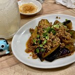 餃子食堂 マルケン - 台湾ミンチ茄子