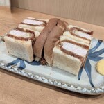 菜肴ますだ - 特製カツサンド　1,320円