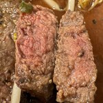 コメトステーキ - お肉断面