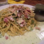 ピッツェリア ダ・アオキ タッポスト - クリームソースが美味しいです