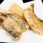 楽 - 大田市産大アナゴの天プラ