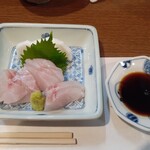 ・・・ - 刺身と長芋