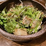 奄美のゆらい処 語久庵 - 葉物香味マヨサラダ