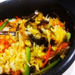 コリアン うしすけ - 石焼ビビンバ