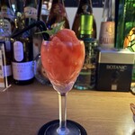 NEO SHOT BAR　深海の洞窟 - 苺カクテル❣️