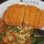 カレーハウス CoCo壱番屋 - 料理写真:チキンと夏野菜カレー(ロースカツ、ハーフチーズトッピング)