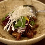 ドラゴン ショクドウ - 砂肝さんのピリ辛