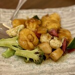 ドラゴン ショクドウ - 海老甘煮