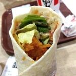 ケンタッキーフライドチキン - ペッパーマヨツイスター食べやすいです