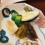 京懐石 美濃吉 竹茂楼 - 漬物