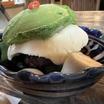 喫茶去 - クリームあんみつ