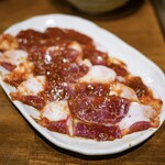 炭火焼肉ホルモンさわいし - タン下味噌だれ