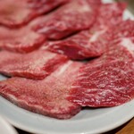 炭火焼肉ホルモンさわいし - 上タン塩と上ハラミ塩