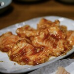 炭火焼肉ホルモンさわいし - シマチョウ味噌だれ