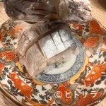 優十不断 - お炭付き、サバ寿司！