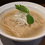 NIBOSHI MANIA - 冷やしヤマト蜆いりこソバ 1200円