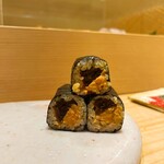 広典 - あん肝と干瓢の巻物