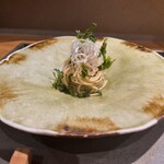 筵 - 雲丹ととんぶりの和え麺