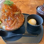 伊豆高原ビール本店レストラン - 漁師の漬け丼膳2,780円