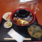 花水木 - ネギ塩たれ焼肉丼税込み８５０円