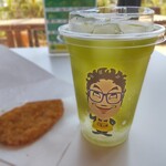 コロッケのころっ家 - 料理写真:黒はんぺんフライ、お茶