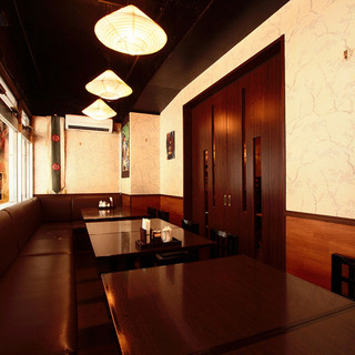 大人数でも気兼ねなく！