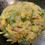 中華麺食堂 亀吉 - 半炒飯。