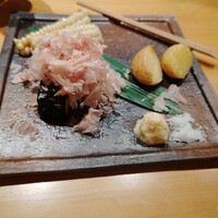 魚の中俣 銀座 - 焼き茄子