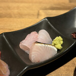 酒肴場 屯 - ヒゲソリダイ、アカハタ、サワラ