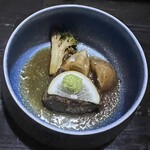 旅館山翠 - 台物　　　赤牛ステーキ