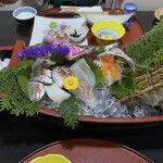 旅館山翠 - お造り　　天草鮮魚