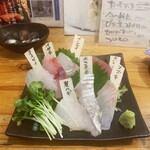 魚男 - 刺身盛合せ