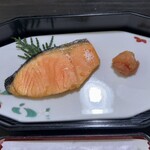 旅館山翠 - シャケとめんたいこ