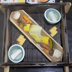 旅館山翠 - 蒸し野菜